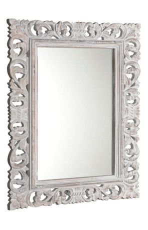 Przejdź do produktu SCULE Lustro w ramie, 70x100cm, biały