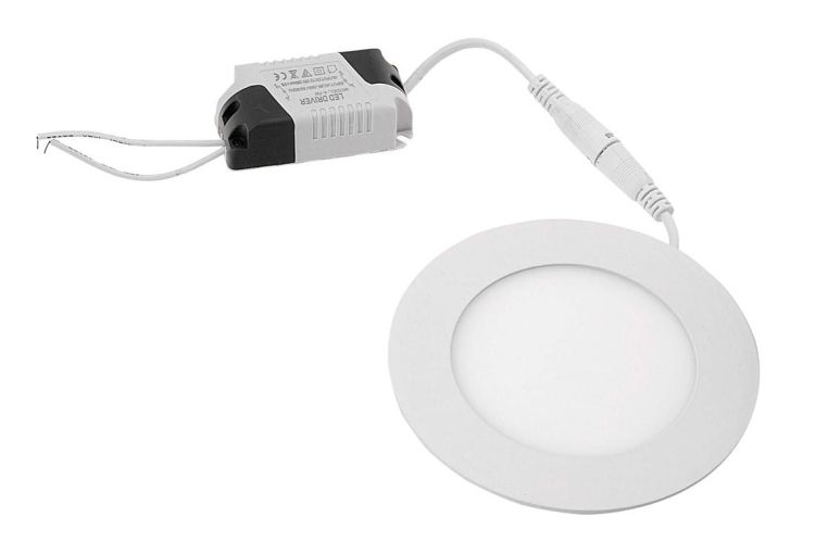 START LED oświetlenie sufitowe, 6W, 230V, 120mm, dzienna biel, 390lm, bia
