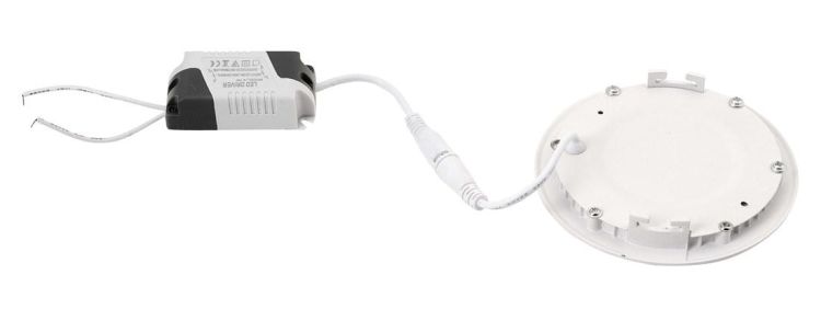 START LED oświetlenie sufitowe, 6W, 230V, 120mm, dzienna biel, 390lm, bia