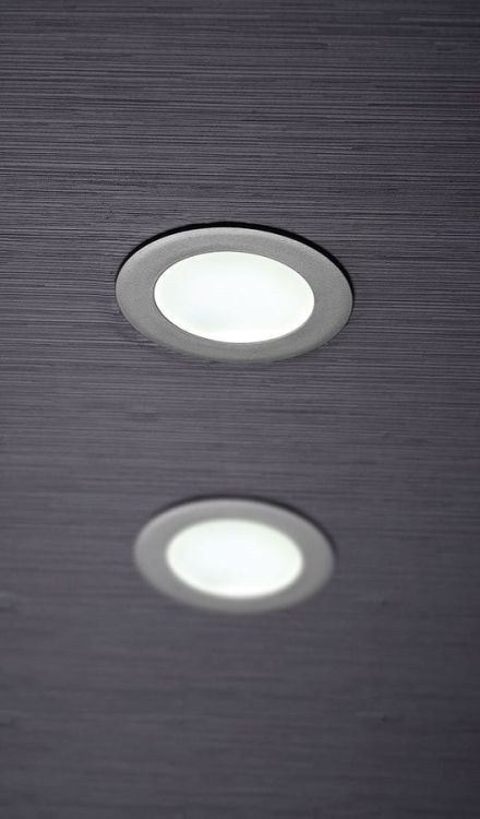 START LED oświetlenie sufitowe, 6W, 230V, 120mm, dzienna biel, 390lm, srebrna