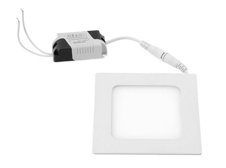 Przejdź do produktu START LED oświetlenie sufitowe, 6W, 230V, 120x120mm, dzienny biały 430lm, białe