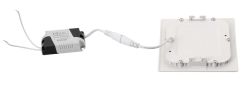 START LED oświetlenie sufitowe, 6W, 230V, 120x120mm, dzienna biel, 430lm, biała