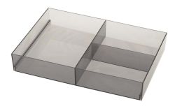 Organizer 202x50x302 mm, plastik, dymiony
