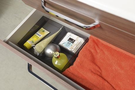 Przejdź do produktu Organizer 202x50x302 mm, plastik, dymiony