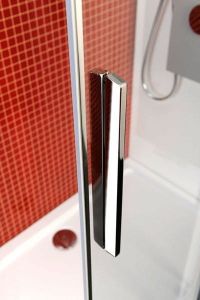 LUCIS LINE półokrągła kabina prysznicowa 1000x1000 mm, czyste szkło