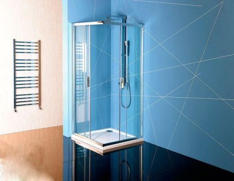 Przejdź do produktu EASY kabina prysznicowa 900x800mm, szkło czyste