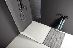 MODULAR SHOWER jednoczęściowa ścianka do montażu do ściany, 1000 mm