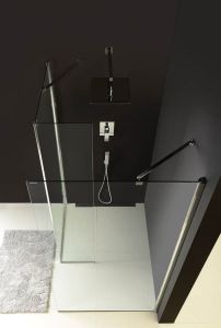 MODULAR SHOWER panel dodatkowy do ścianki modułu 2, 400 mm, lewy