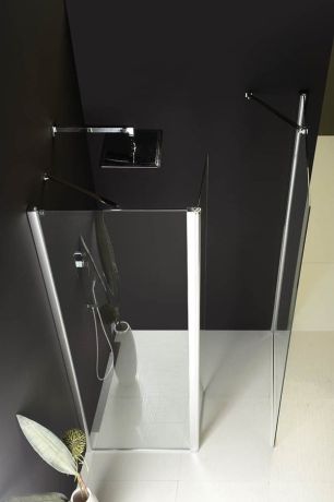 Przejdź do produktu MODULAR SHOWER ścianka do panela obrotowego, 700 mm
