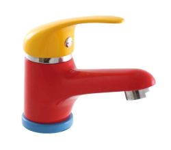 KID bateria umywalkowa bez odpływu, farby/chrom