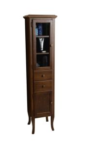 RETRO szafka wysoka 40x170x36cm, buk, lewa