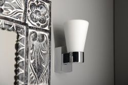 CAILIN oświetlenie naścienne G9-LED, 1x2,5W, 230V, IP44, chrom