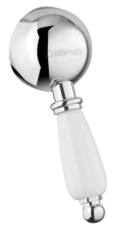 Rękojeść do Kirké White, biały/chrom