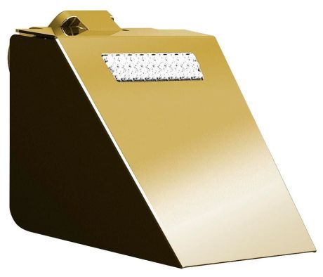 Przejdź do produktu SOUL CRYSTAL wieszak na papier toaletowy z klapką, złoto