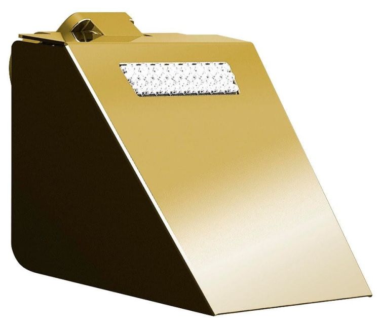 SOUL CRYSTAL wieszak na papier toaletowy z klapką, złoto