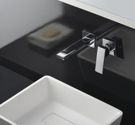 Przejdź do produktu NOTOS bateria umywalkowa dwuelementowa, ścienna, chrom