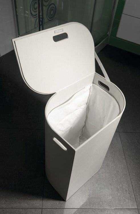 VELA kosz na pranie 48,5x61x32cm, tortora
