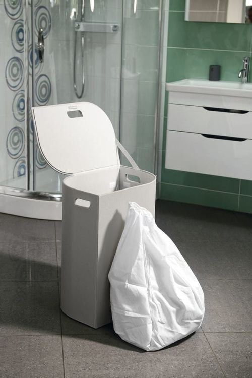 VELA kosz na pranie 48,5x61x32cm, tortora