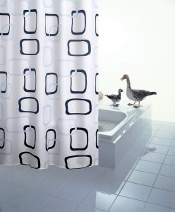 GEO zasłonka prysznicowa 180x200cm, polyester
