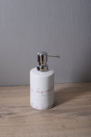 Przejdź do produktu STAMP dozownik mydła do postawienia, 350ml, ceramika