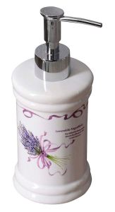 LAVENDER dozownik mydła do postawienia, 350ml, ceramika