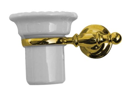 Przejdź do produktu PERLA wisząci kubek ceramiczny, złoto