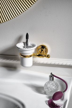 Przejdź do produktu PERLA wisząci kubek ceramiczny, złoto