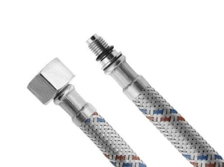 Przejdź do produktu Wąż przyłączeniowy nierdzewny M8x3/8", 40cm