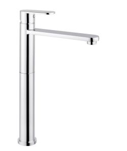DANDY bateria umywalkowa wysoka bez odpływu, wysokość 340mm, chrom