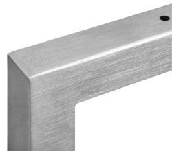 Wieszak 490x150x30mm, stal nierdzewna szczotkowana, 1 szt