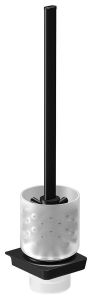 ZEN BLACK szczotka WC ścienna