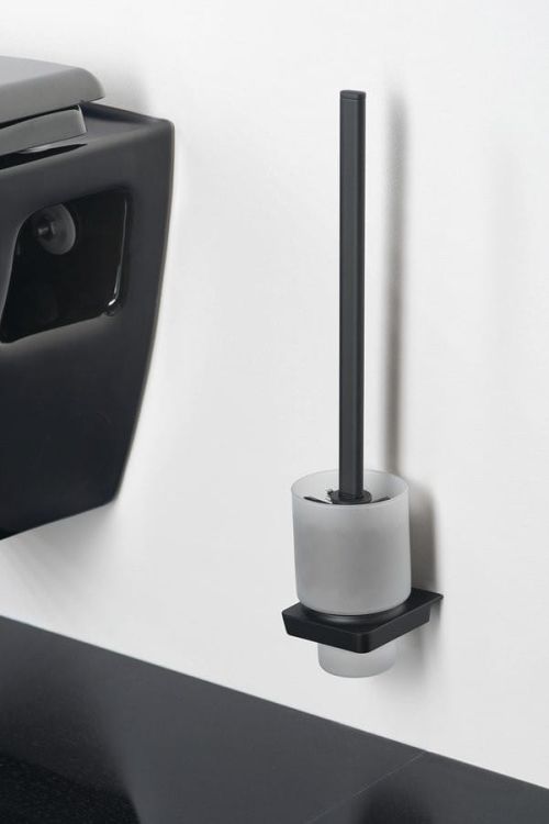 ZEN BLACK szczotka WC ścienna