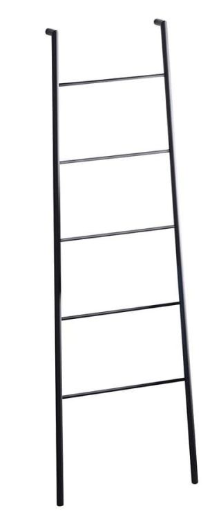 SEGA suszarka na ręczniki 550x1700x70mm, czarna