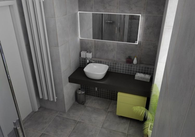 KIRA blat ceramiczny 120x50 cm, wariant F