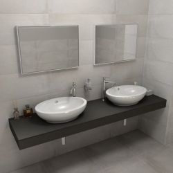 KIRA blat ceramiczny 180x50 cm, wariant L