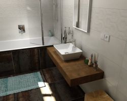 KIRA blat ceramiczny 240x50 cm, wariant R