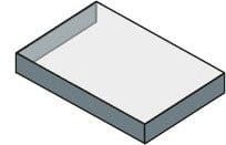 KIRA blat ceramiczny 80x50 cm, wariant C