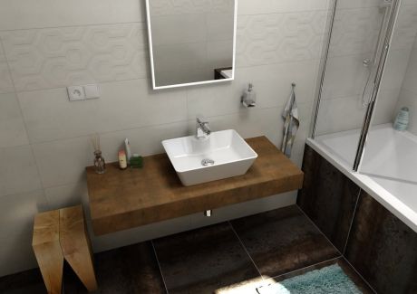 Przejdź do produktu KIRA blat ceramiczny 130x50 cm, wariant C