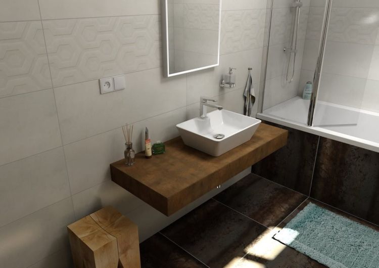 KIRA blat ceramiczny 130x50 cm, wariant C