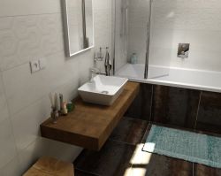 KIRA blat ceramiczny 140x50 cm, wariant C
