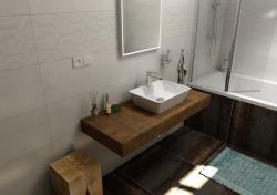 KIRA blat ceramiczny 140x50 cm, wariant C