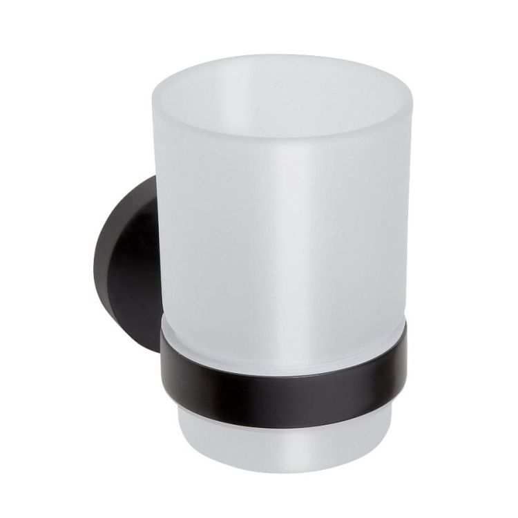 X-ROUND BLACK kubek, czarny
