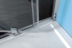 Easy Line prostokątna kabina prysznicowa obrotowe drzwi 800-900x1000mm wariant L