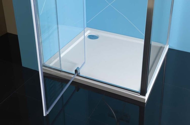 Easy Line prostokątna kabina prysznicowa obrotowe drzwi 900-1000x700mm wariant L