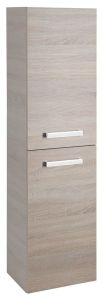 VEGA Szafka wysoka z koszem 40x150x31cm, dąb platin