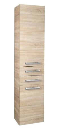Przejdź do produktu VEGA słupek wysoki 35x184x31cm, dąb platin