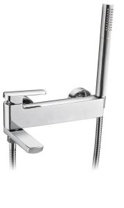MIXONA 35 bateria wannowa ścienna, chrom