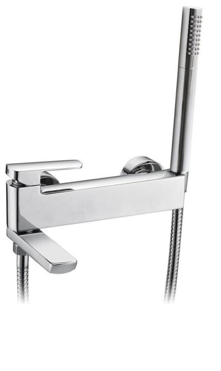 MIXONA 35 bateria wannowa ścienna, chrom