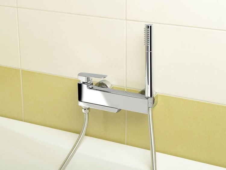 MIXONA 35 bateria wannowa ścienna, chrom