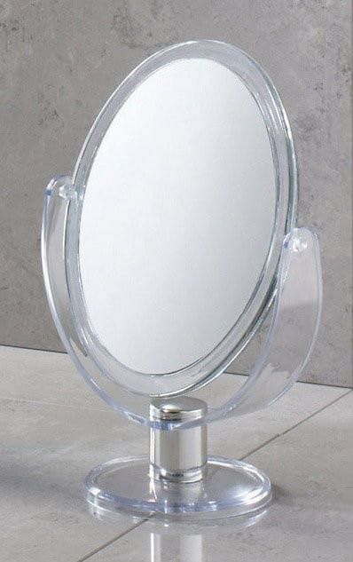 Lusterko kosmetyczne do postawienia, transparent